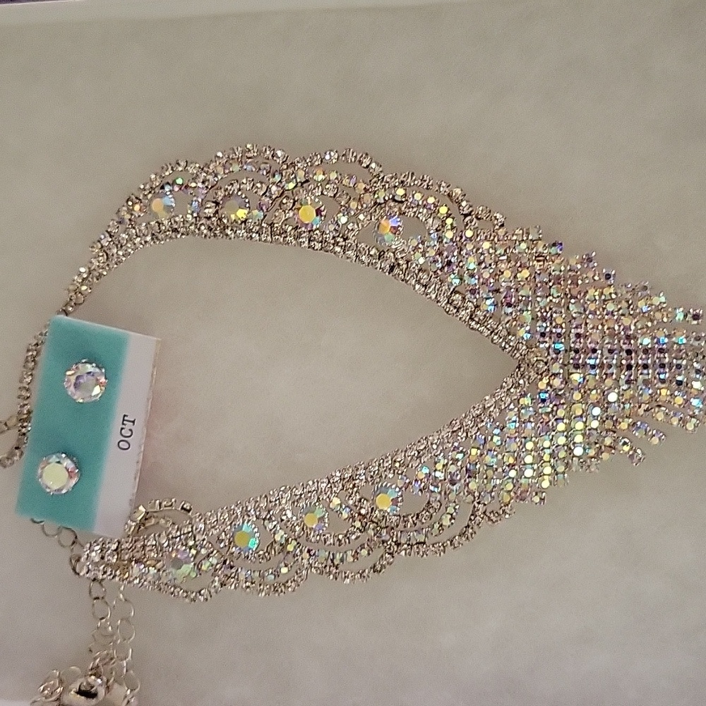💎Zirconia Necklace & Earings